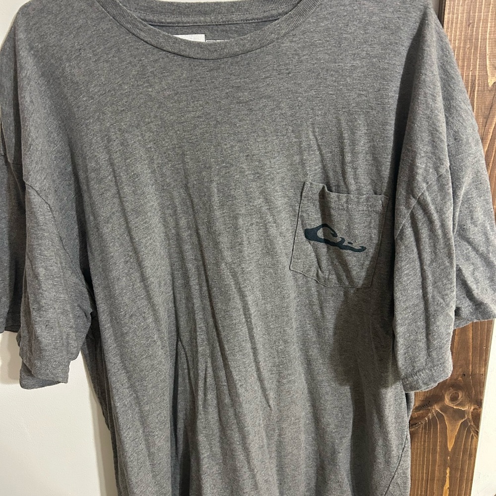 Drake Gray Men's Shirt with Pocket